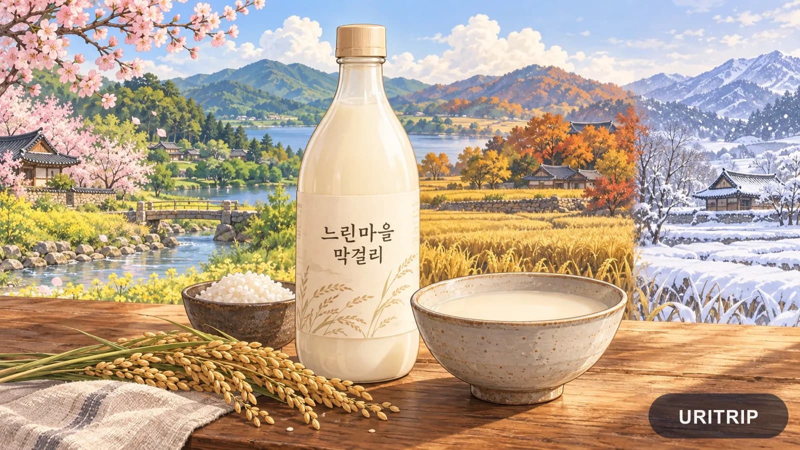 ヌリンマウルマッコリ｜人工甘味料なし、季節で味が変わる