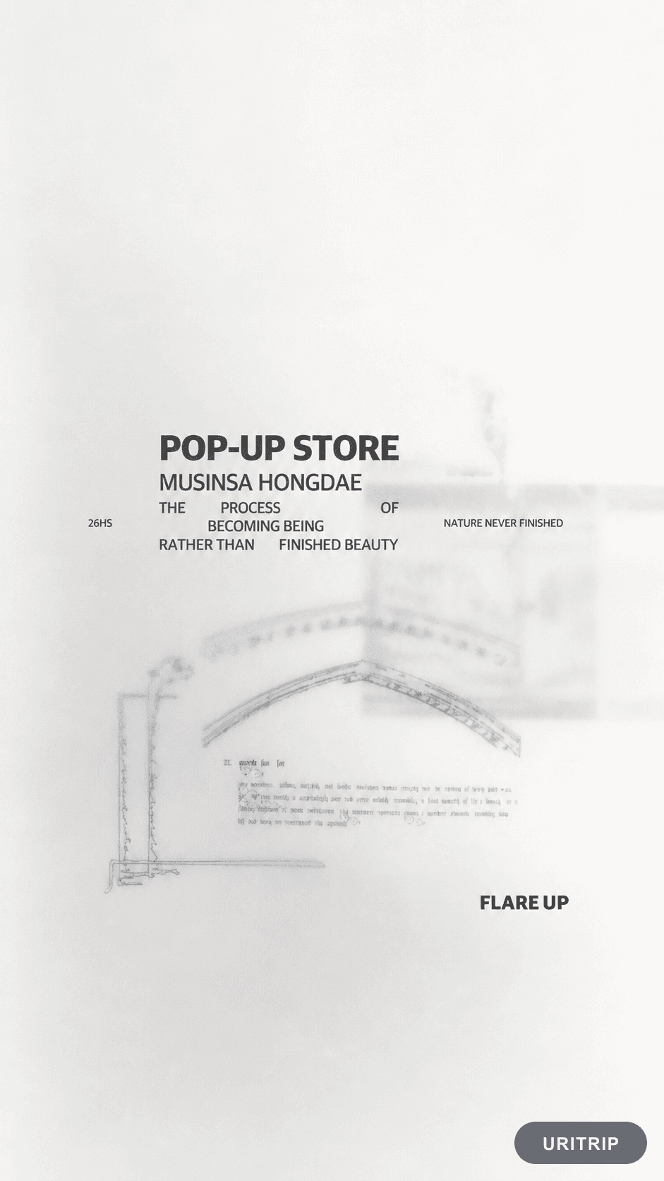 FLAREUP MUSINSA 弘大 ポップアップ