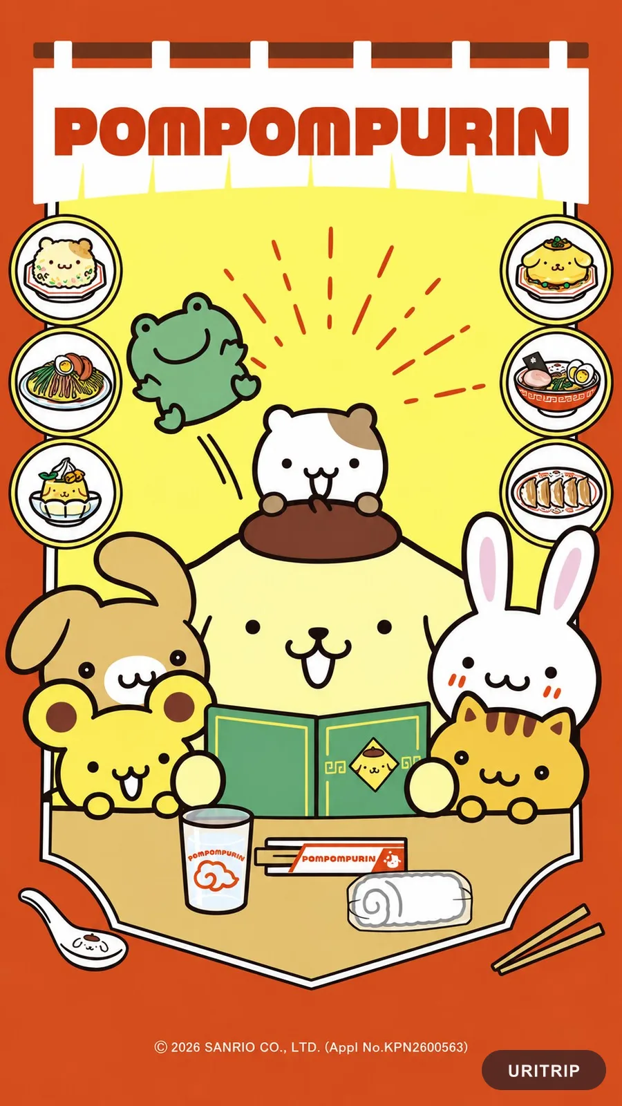 ポムポムプリン「ワーアンマンドゥ」龍山ポップアップ