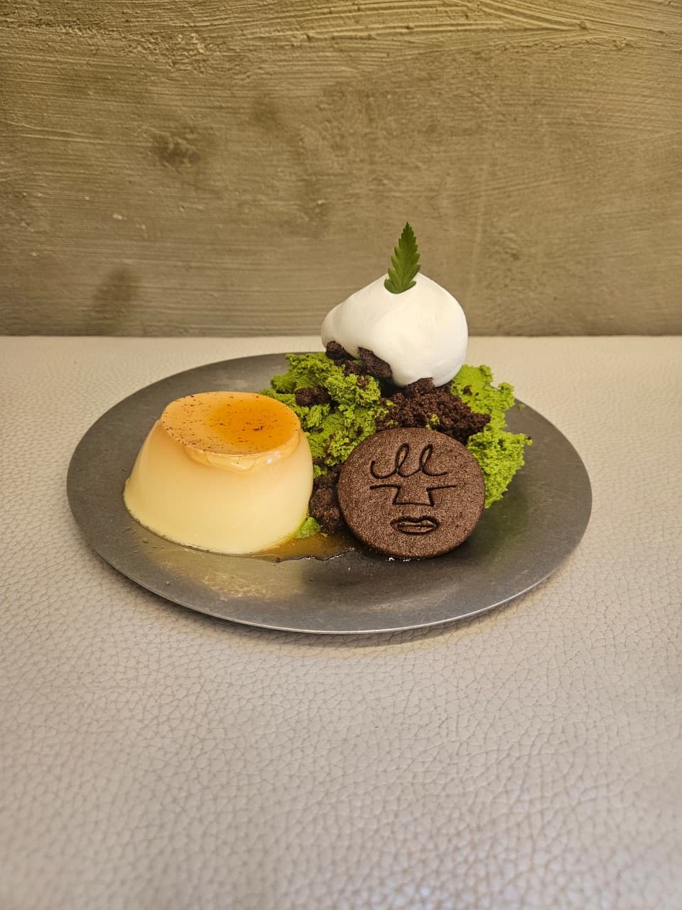抹茶ムースプリン (Matcha Mousse)