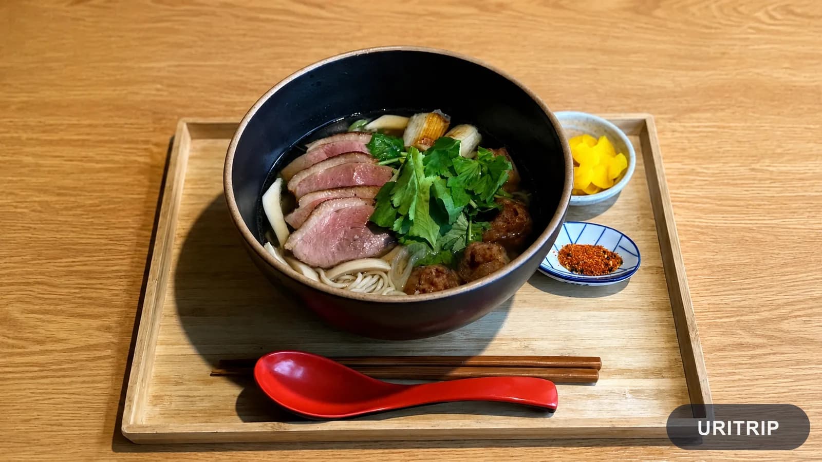 鴨温そば