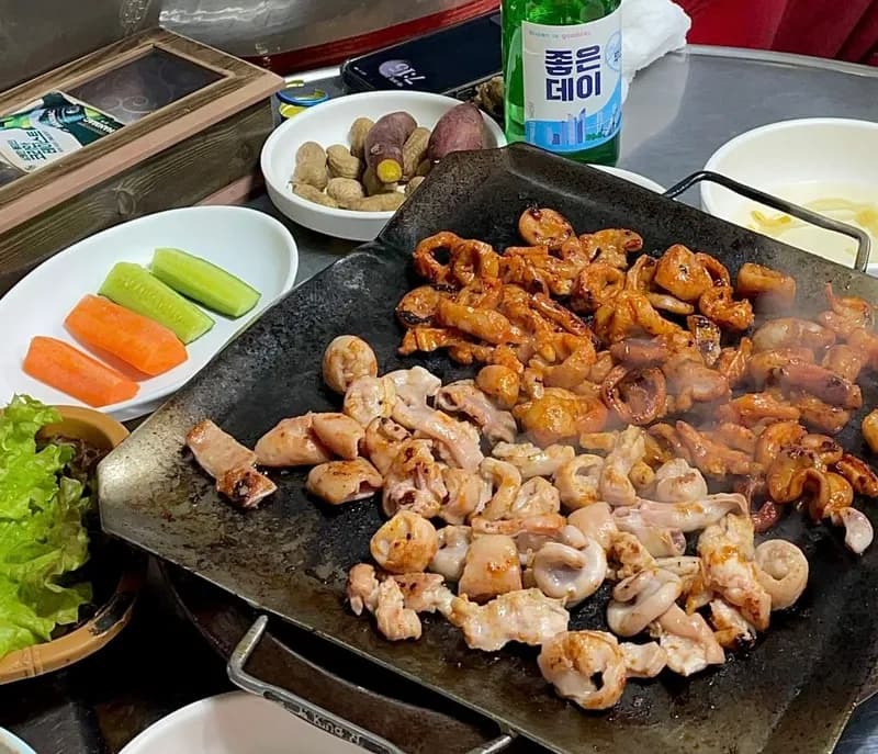 ホルモン焼き(塩・ヤンニョム)