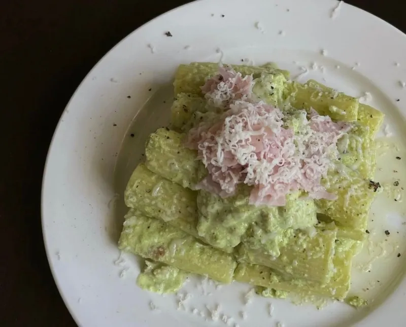 長ネギペーストパスタ