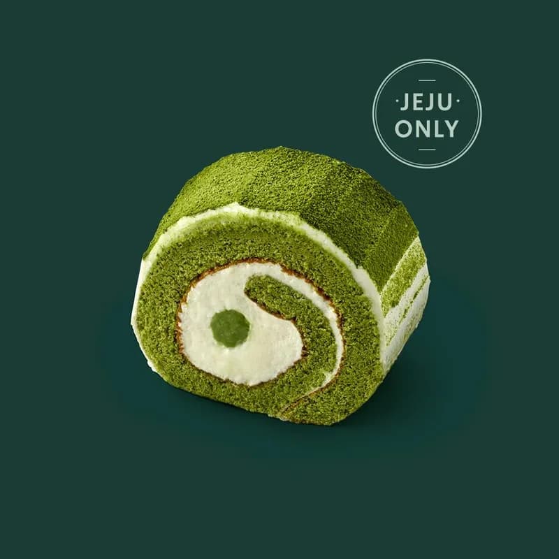 済州緑茶生クリームロール