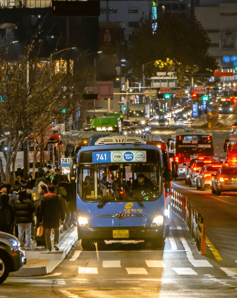 1月15日 (木) 始発からソウル市内バス通常運行へ