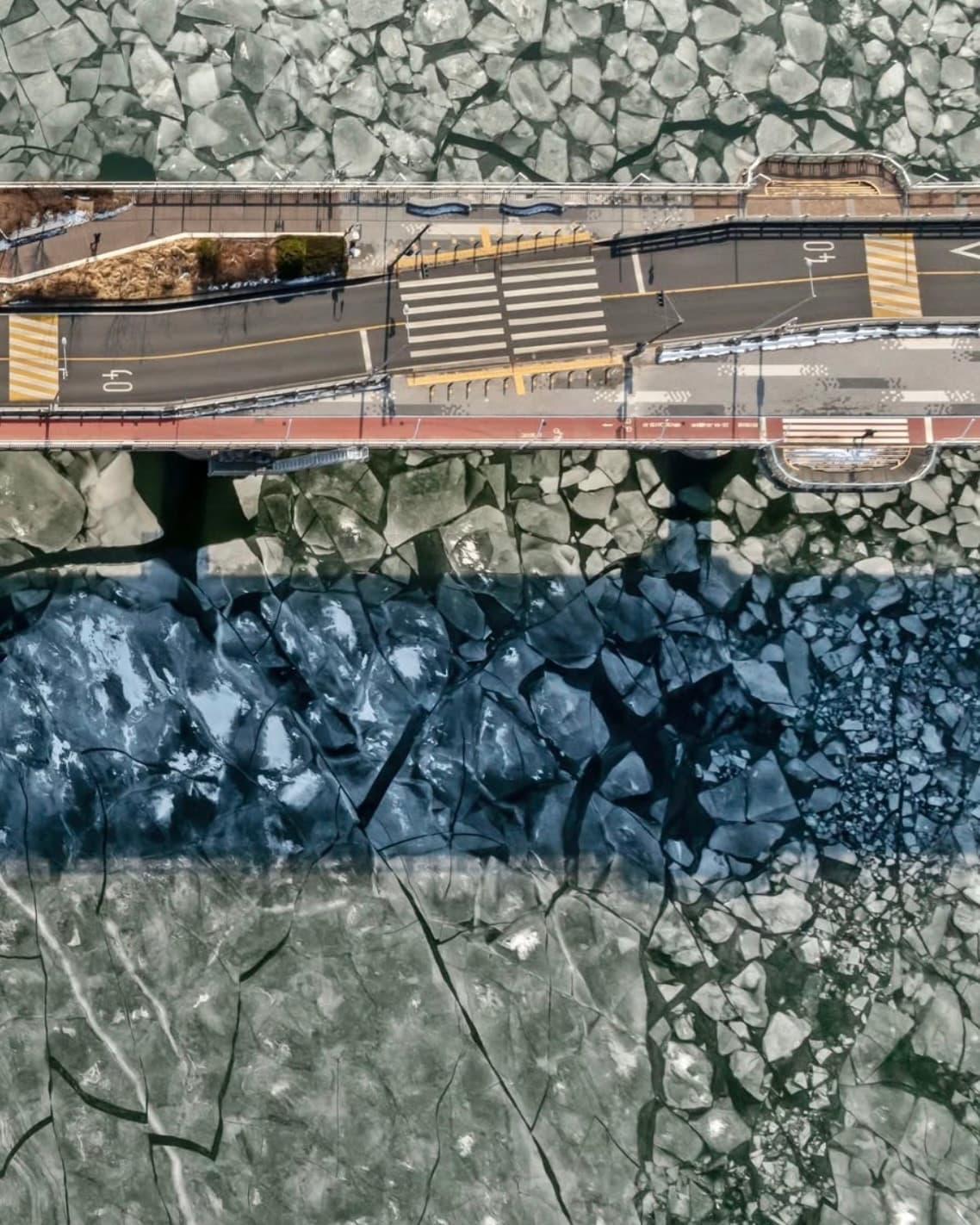 漢江が凍結…ソウルを襲う“冷凍庫級寒波”