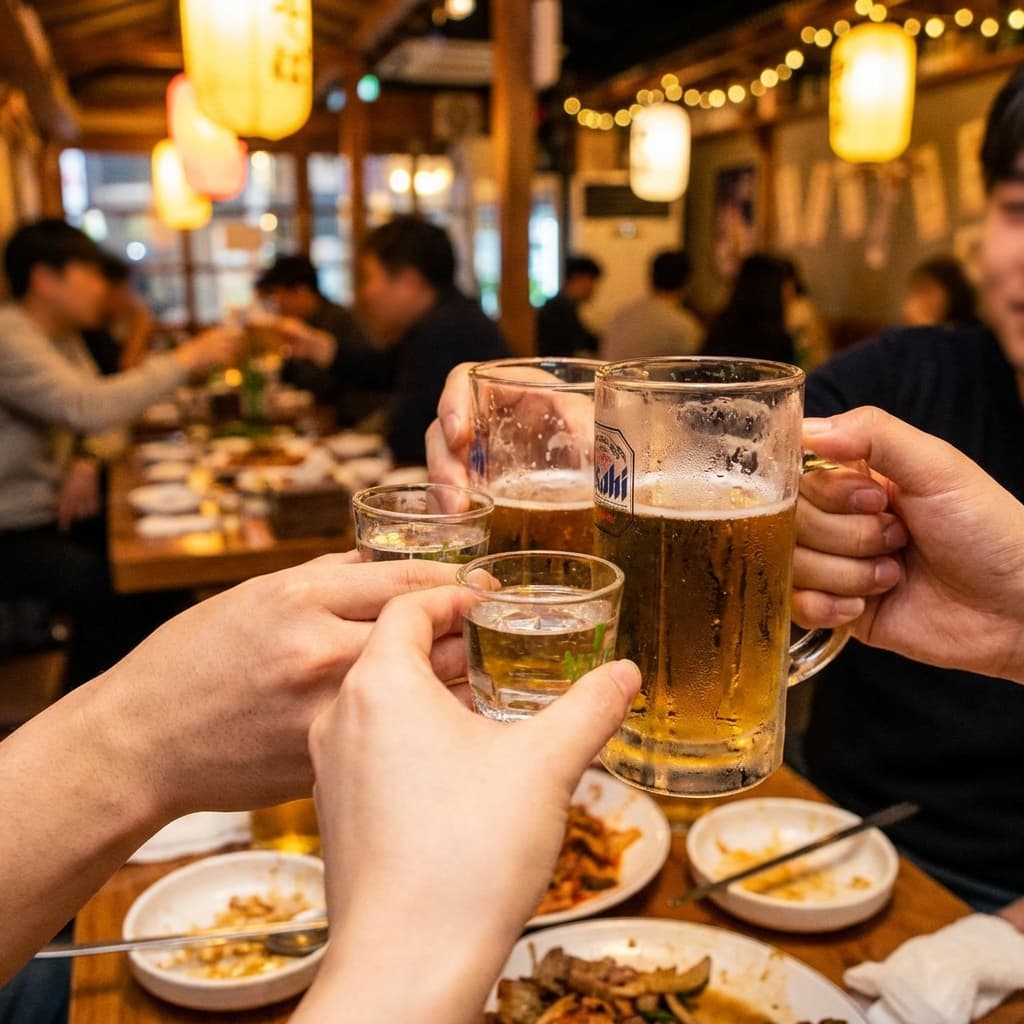 韓国のお酒文化、
完全ガイド。