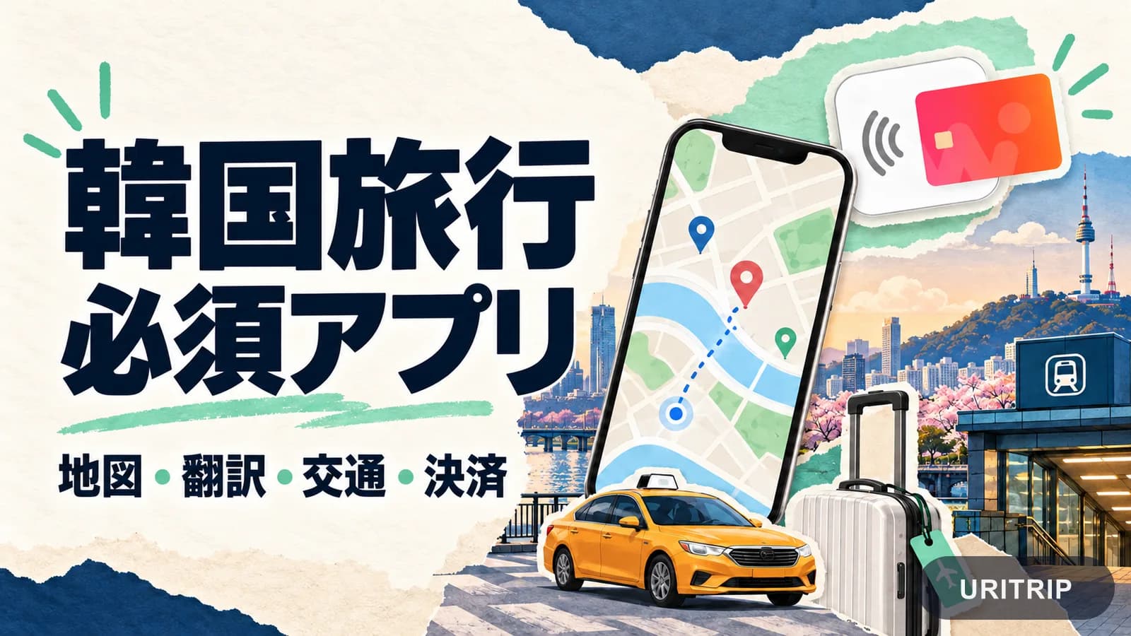 韓国旅行の必須アプリは何を入れる?地図・翻訳・タクシー・決済の選び方