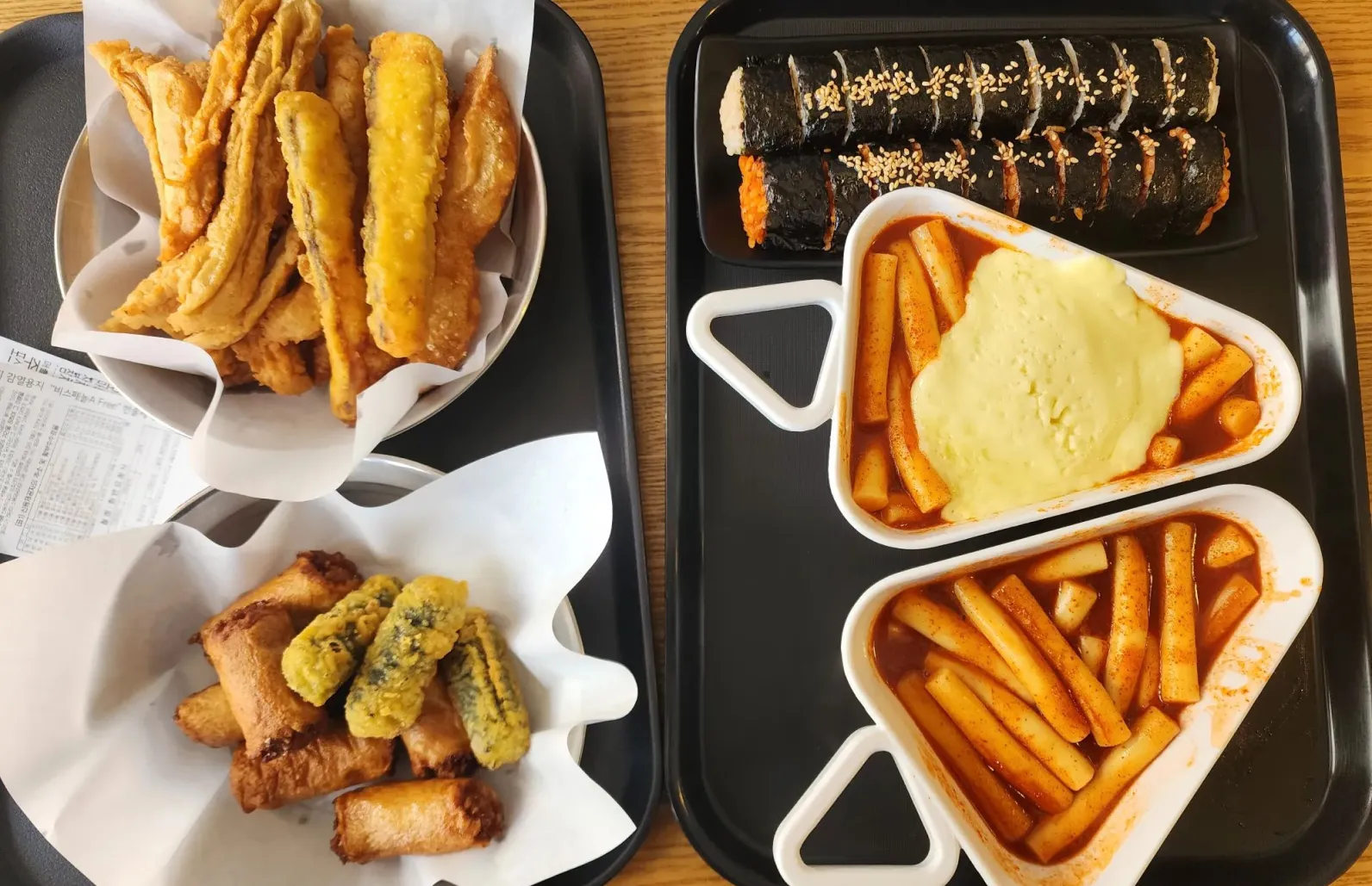 安い ! うまい ! 一人前OK ! チーズトッポギが人気です