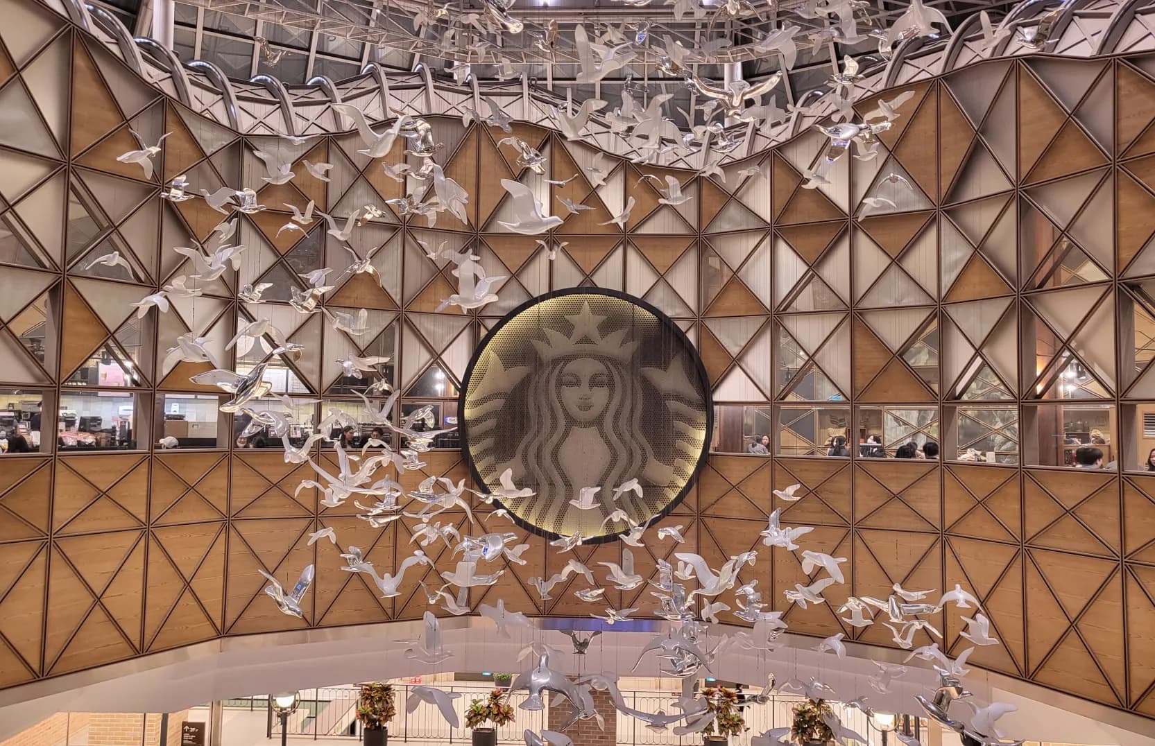 5号線と同様に電車のホームが深いのが特徴 !