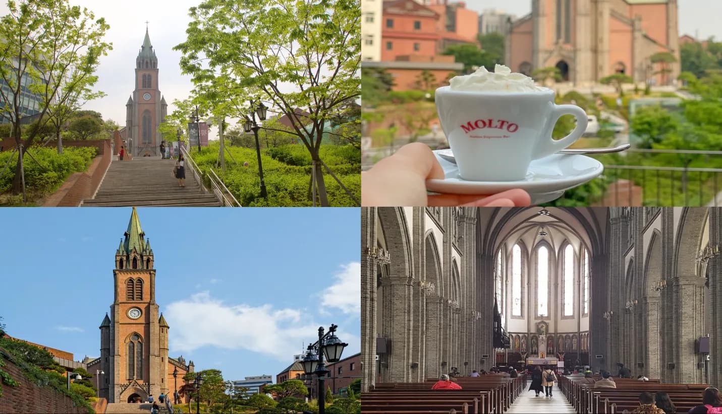 今ホットな「明洞大聖堂」は、韓国ドラマのロケ地としても有名です