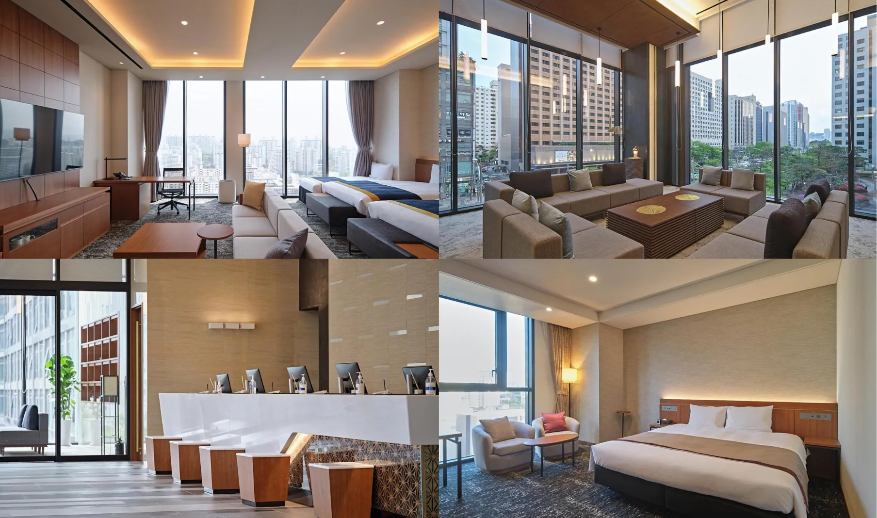 ショッピングに便利な弘大エリアのホテルで、空港鉄道の孔徳駅にも近いから旅行がしやすい !