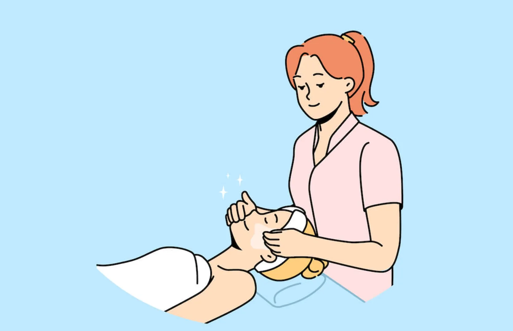 日本と韓国では施術の流れが少し違います ! 基本的な流れを事前に確認しておきましょう