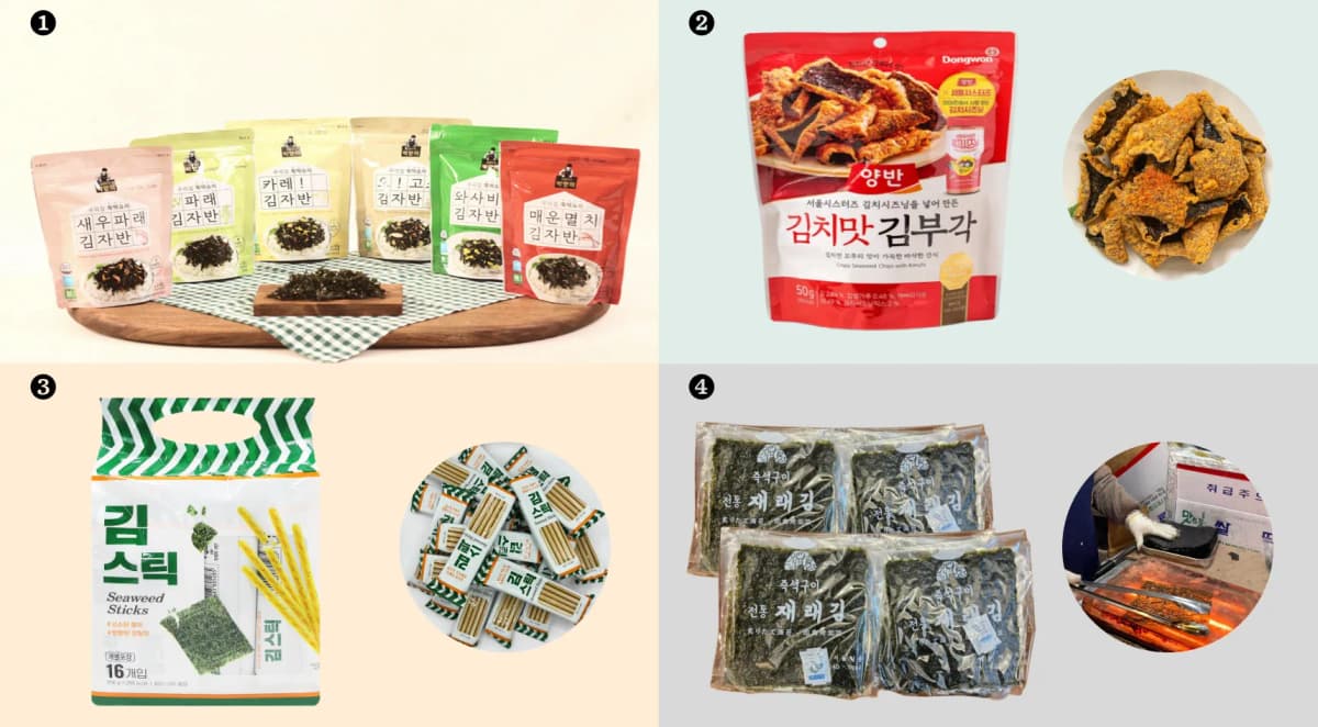 お土産におすすめな韓国海苔