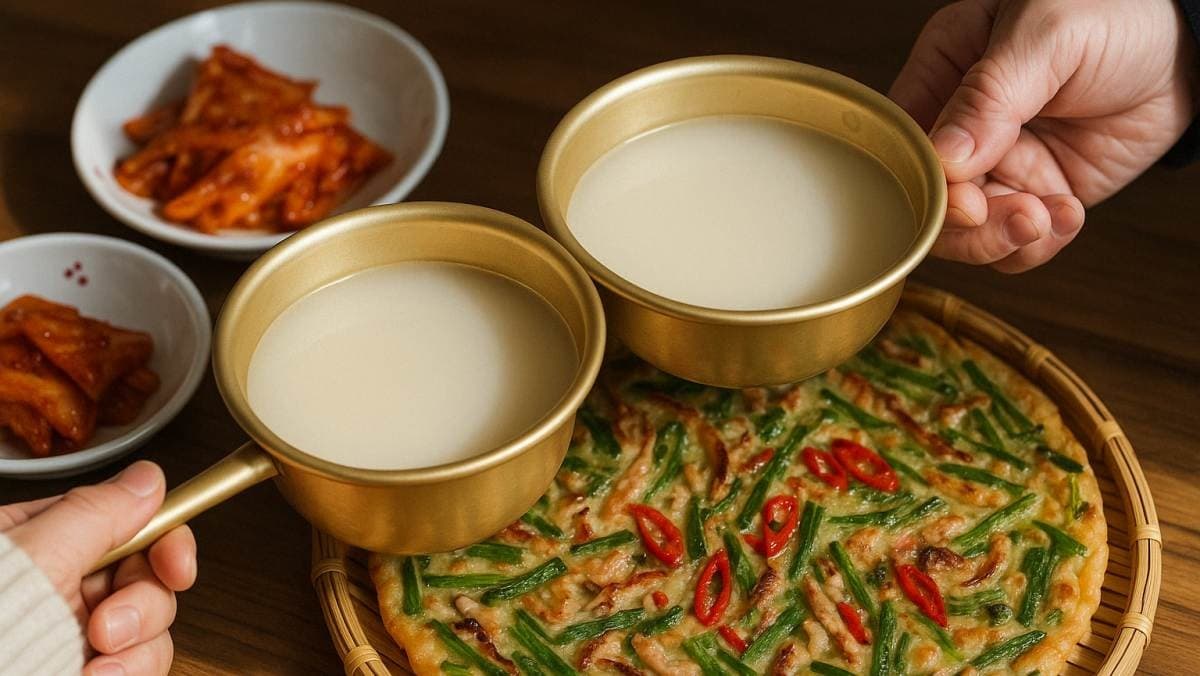 雨の日に人気!チヂミ