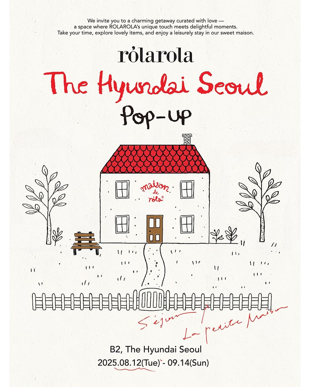 rolarola ポップアップストア