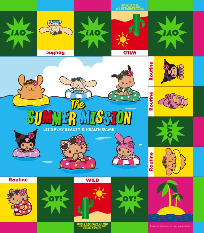 OLIVE YOUNG N 聖水 x サンリオ ポップアップ