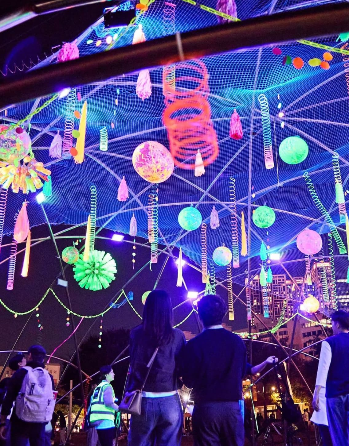 ソウルライト漢江ビッソム祭り