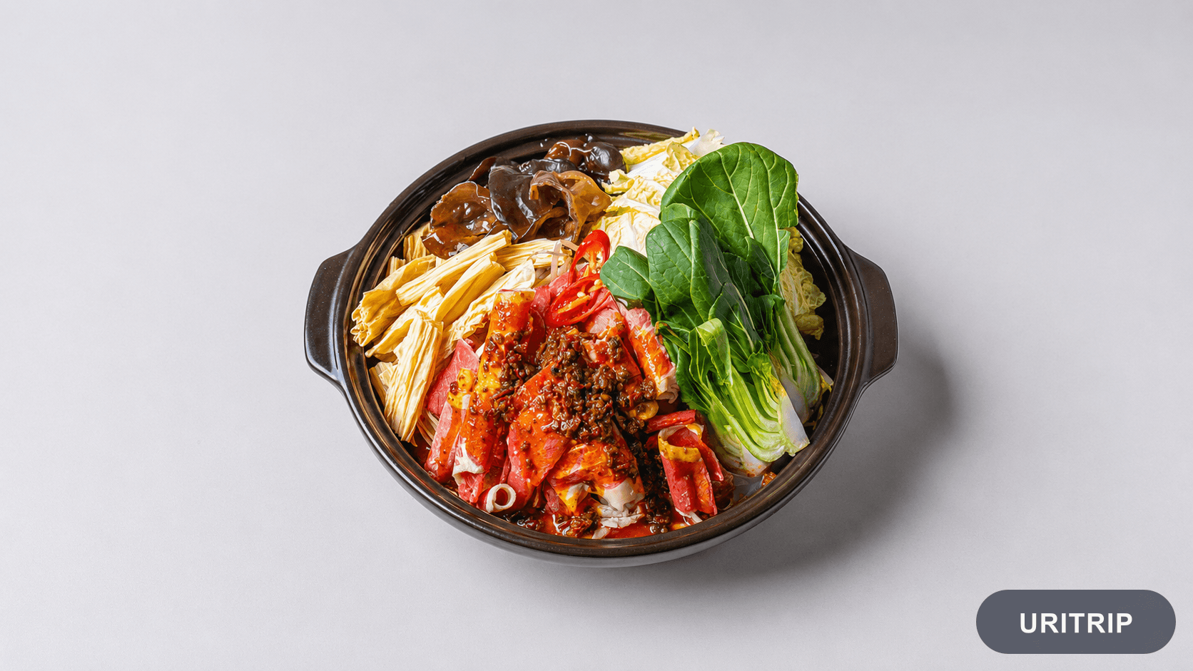 牛バラ肉の麻辣鍋