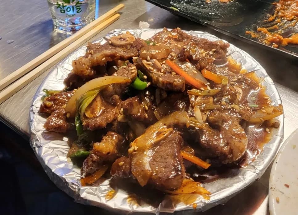 韓国ならではのメニューが楽しめる屋台料理
