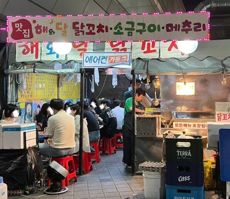 新大方駅屋台通り