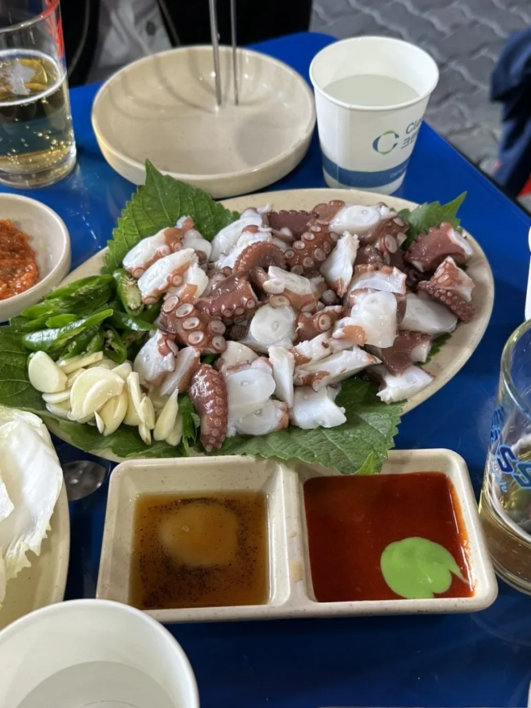 タコの刺身