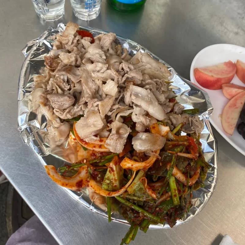 豚肉炒め
