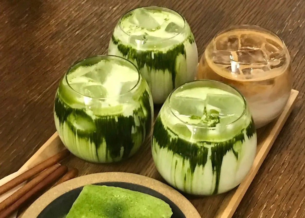 抹茶ラテも絶品