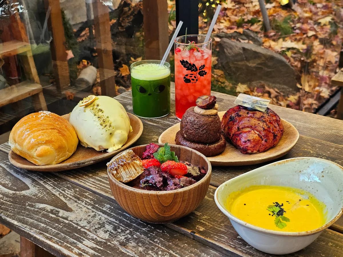 パンの種類がとっても豊富