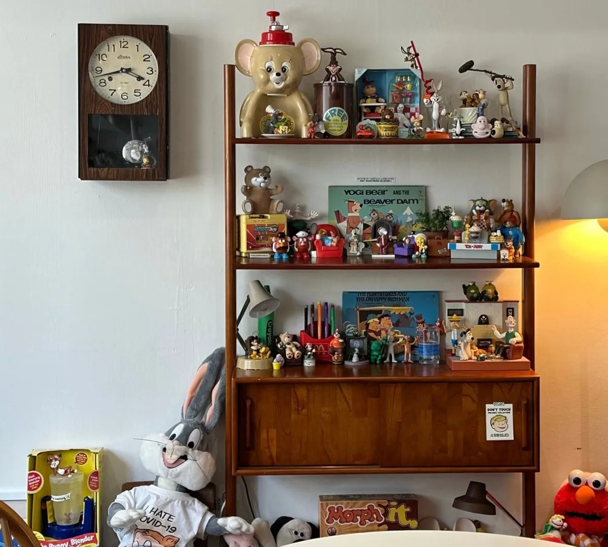 独特のセンスを感じさせるインテリア