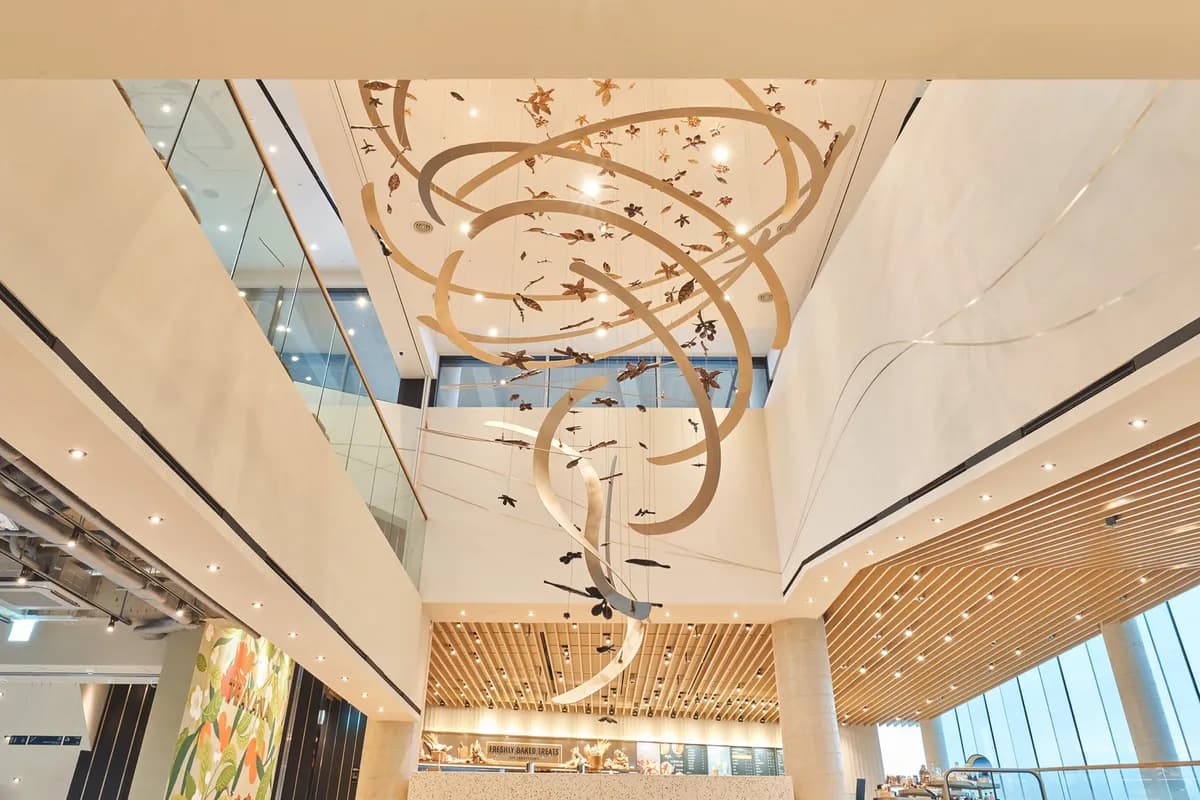 広い空間を贅沢に使った「非日常空間」