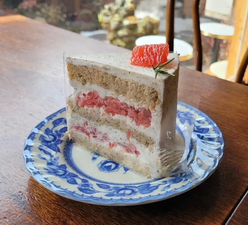 グレープフルーツアールグレイケーキ