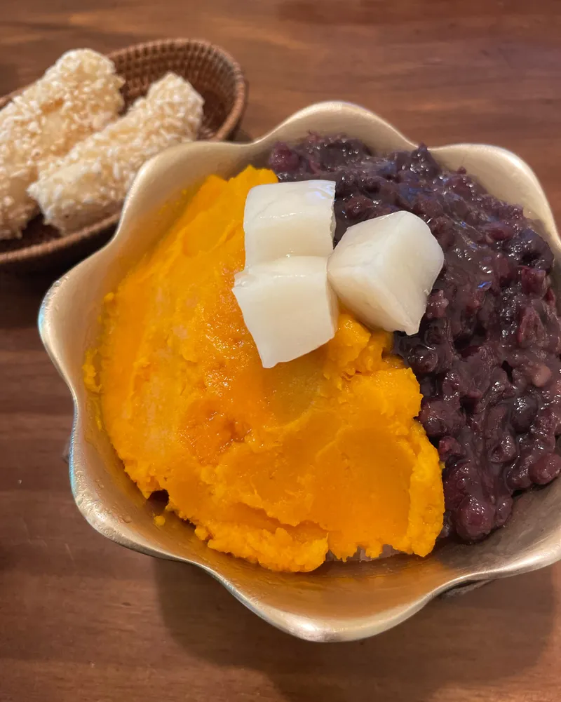 かぼちゃかき氷