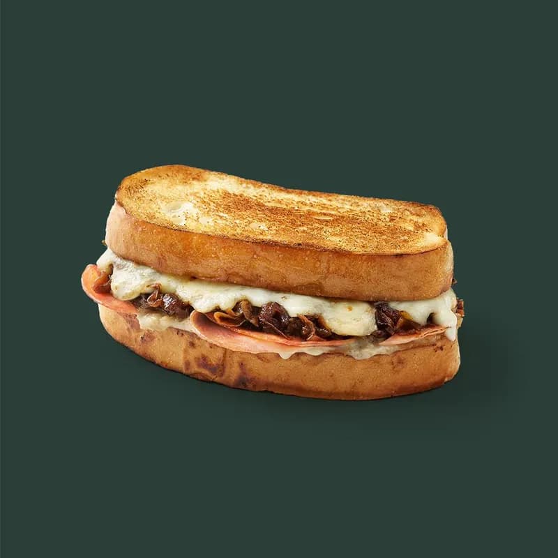 とろけるチーズハム&オニオンサンドイッチ