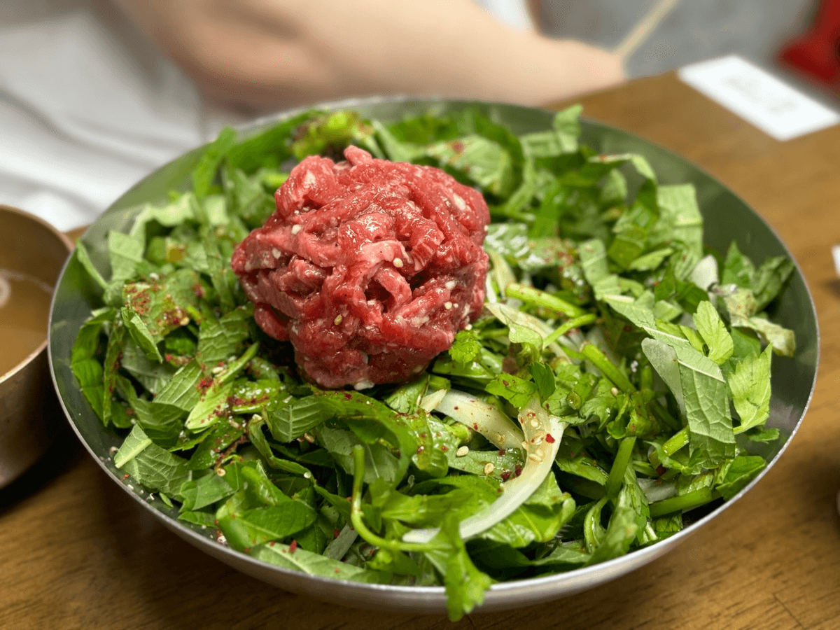 「ユッケビビンバ」は、想像の遥か上をいく美味しさ