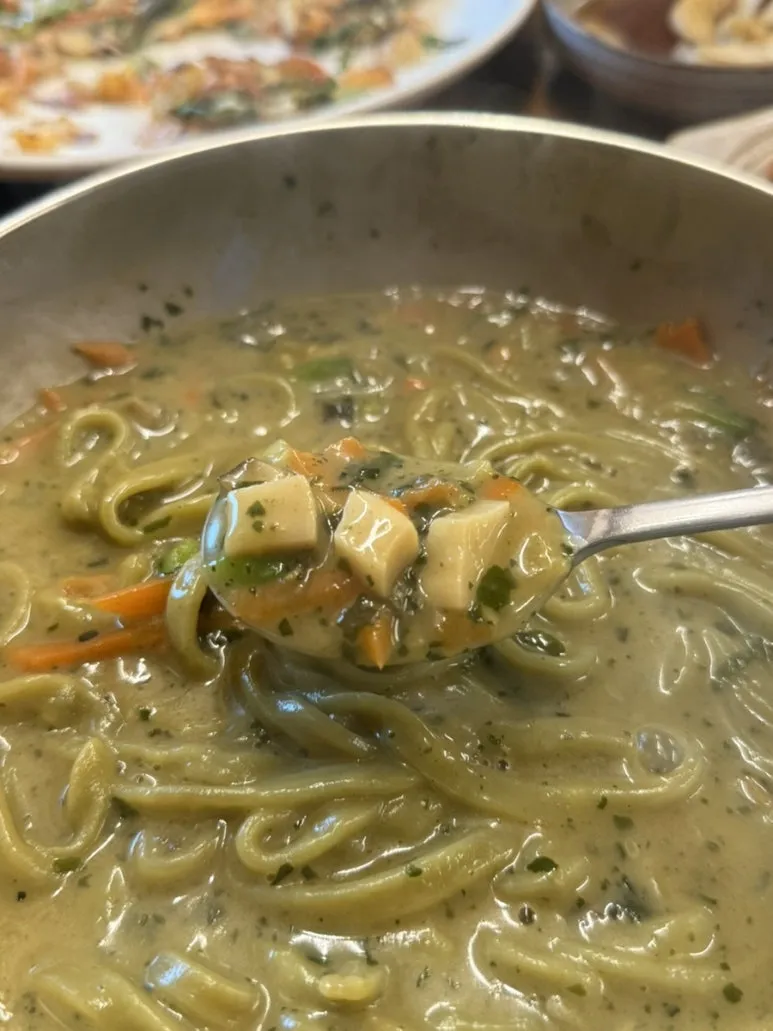 「クボガイ入り手打ち麺」もおすすめ