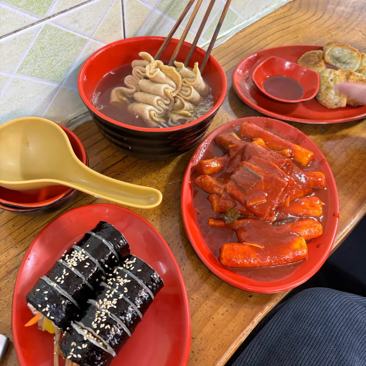 シンガネ ホットク キムパ トッポギ