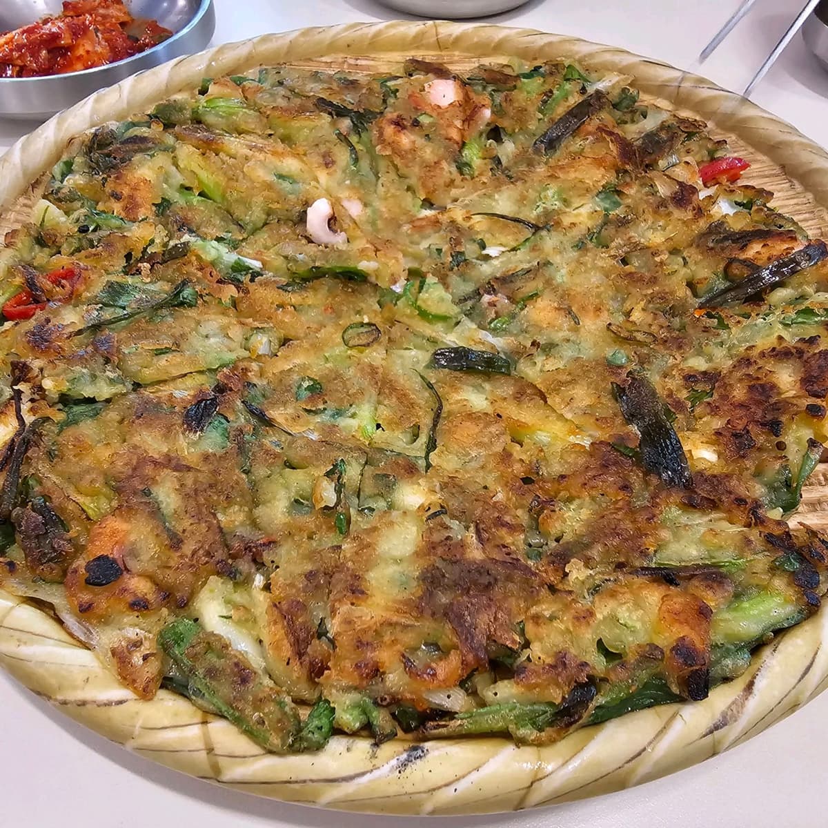 海鮮チヂミ