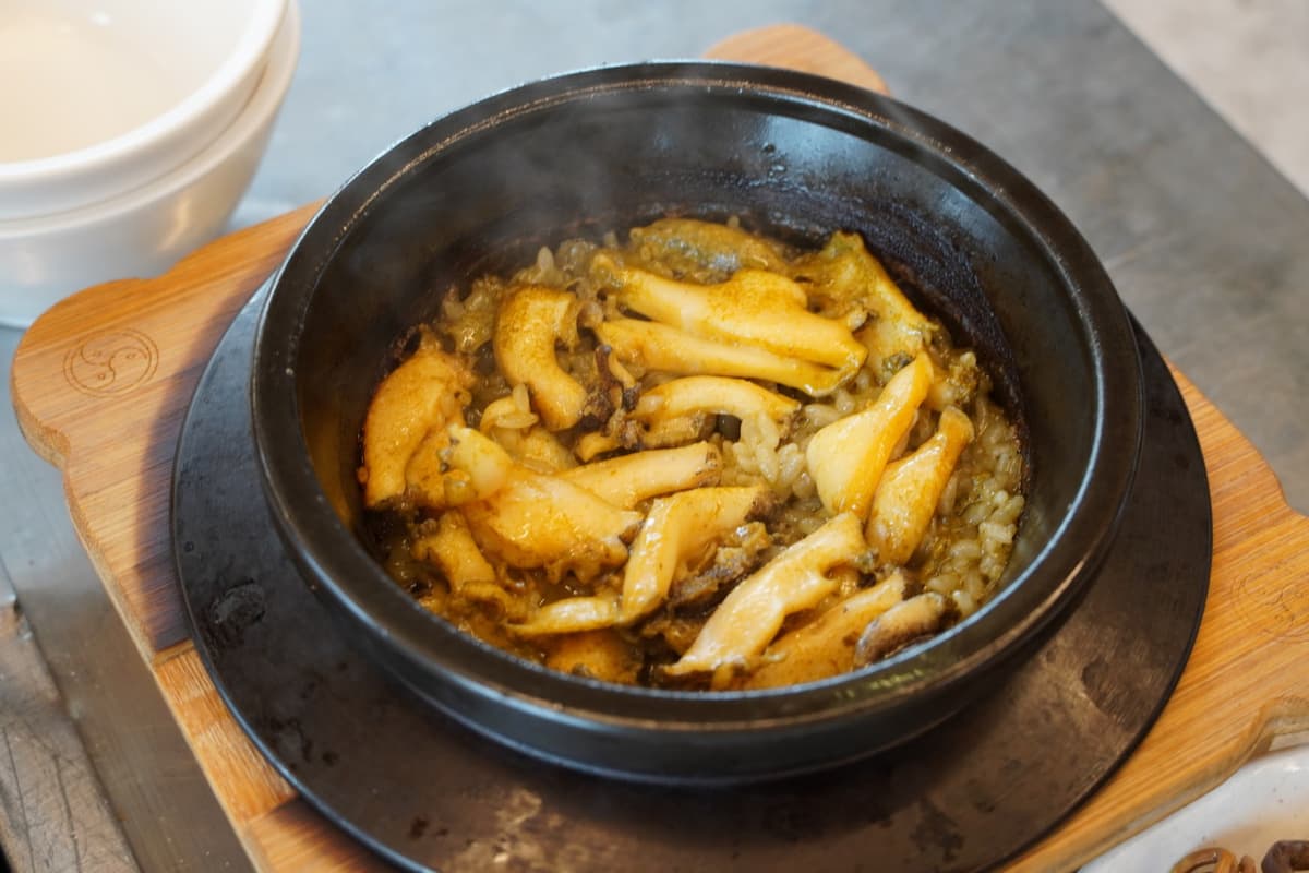 アワビ釜飯
