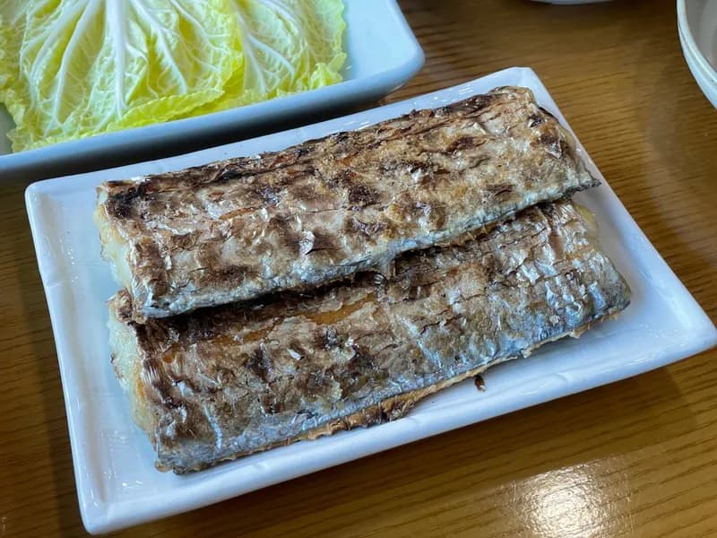 タチウオの塩焼き