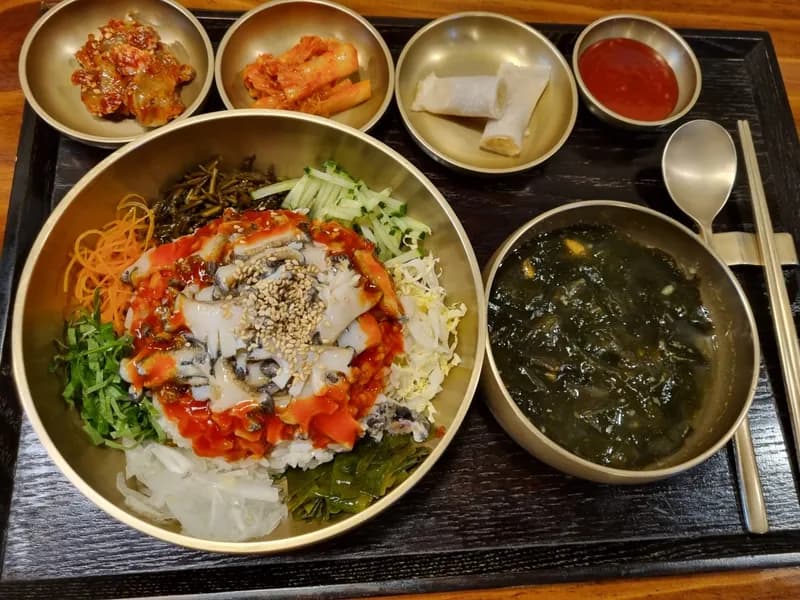 アワビ丼