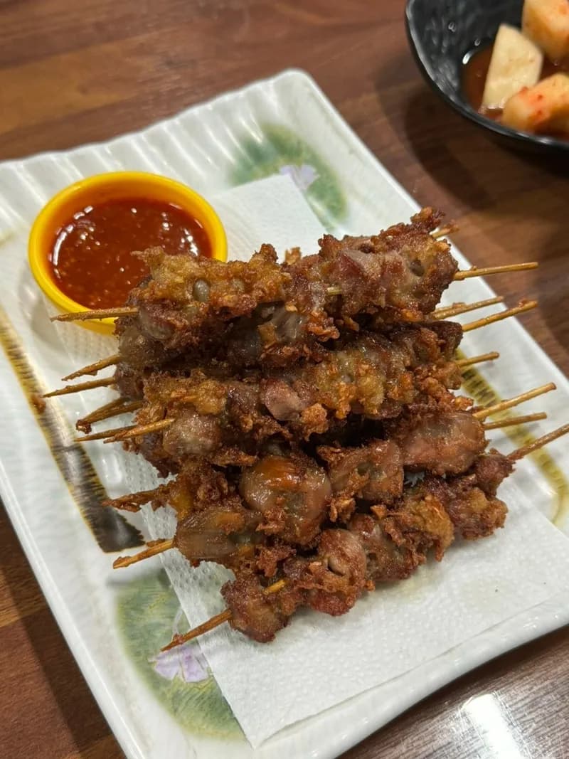 砂肝串