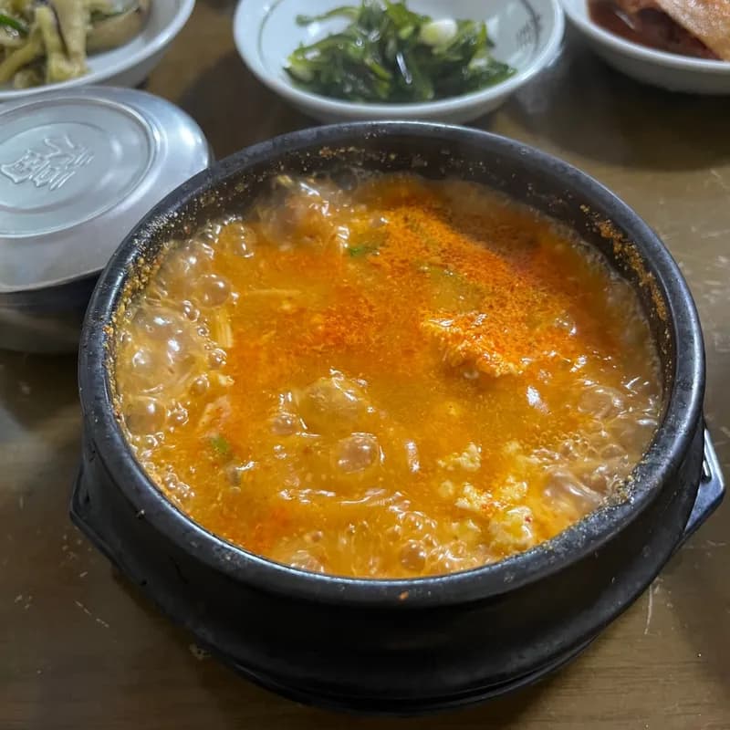 スンドゥブ定食