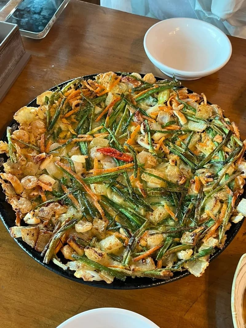 海鮮チヂミ