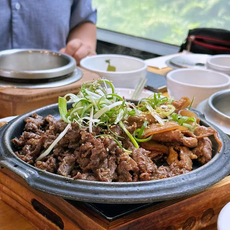 黒豚プルコギ定食