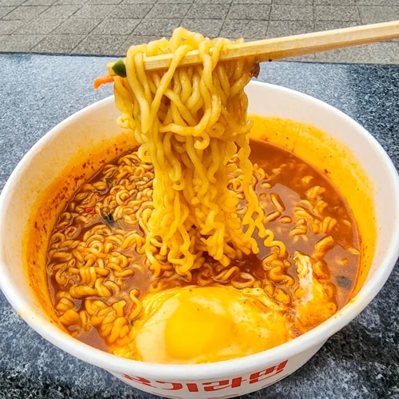 漢江ラーメン&ピクニックにチャレンジ