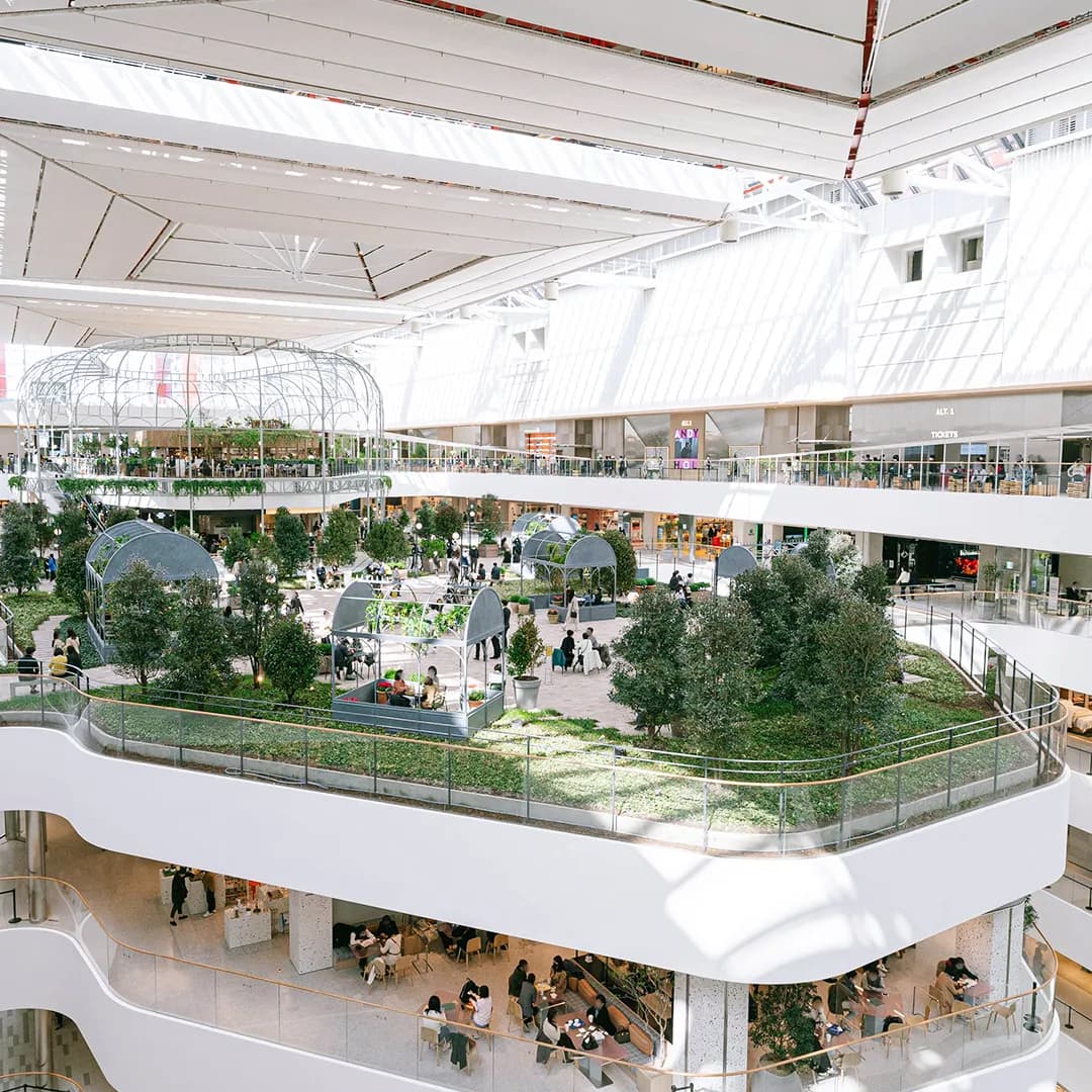 韓国トレンドが集まるショッピングモール