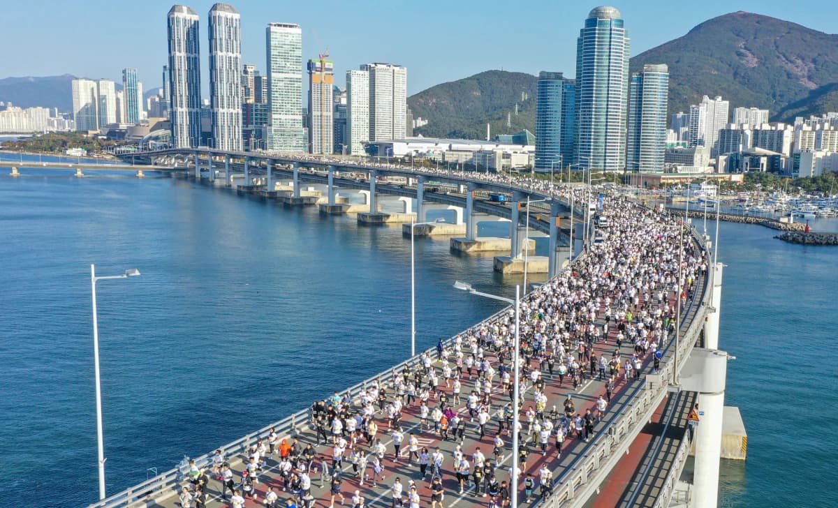 釜山花火祭り&ウォーキングフェスティバル