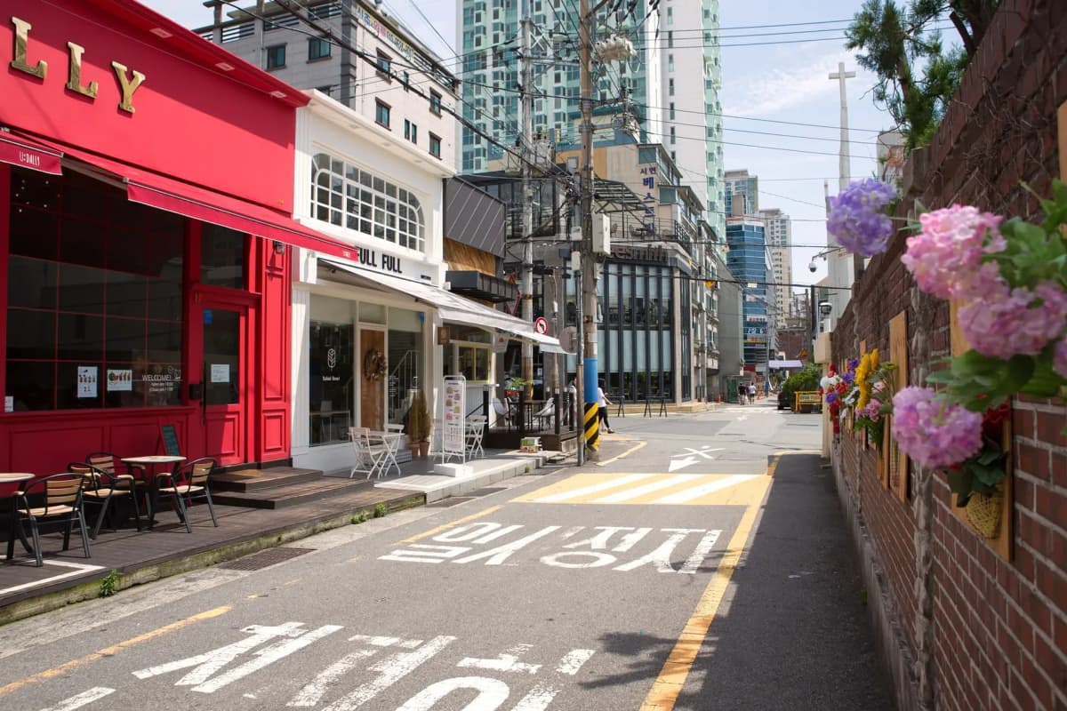 個性豊かなカフェが集まるエリア