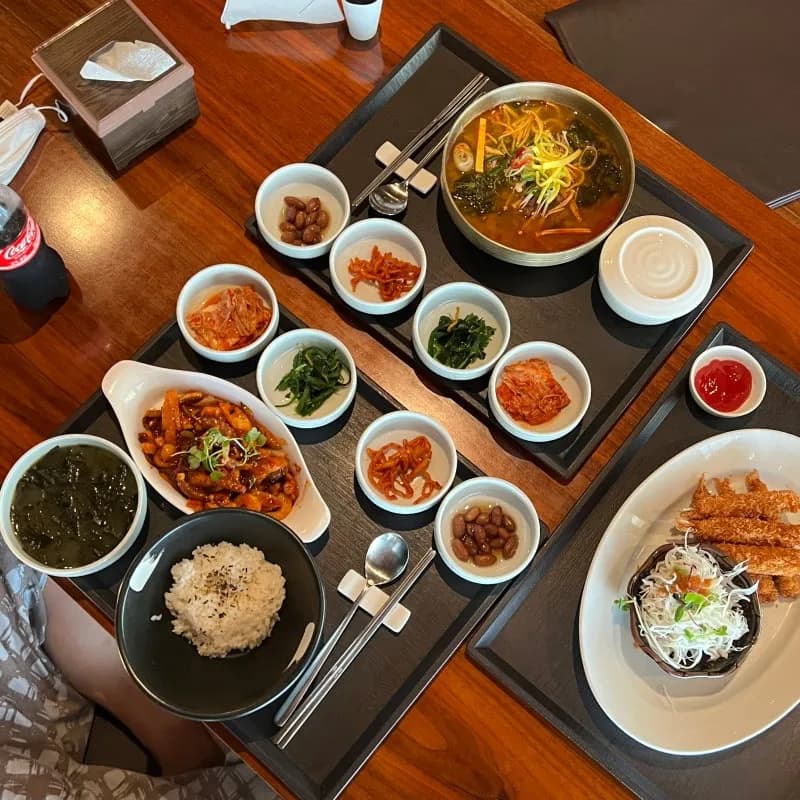 ご飯が美味しいことでも有名なチムジルバン